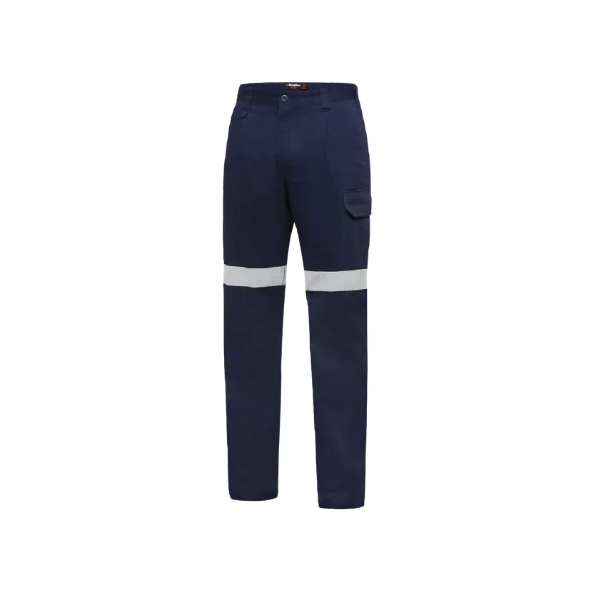 KingGee Men's Basic Reflective Cargo Drill Pants K53015 Metro Workwear